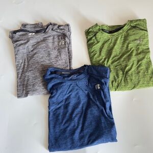 3 Pack Russell Boys Athletic Shirts - Moisture Wicking Dri-Power Tee - L 10-12